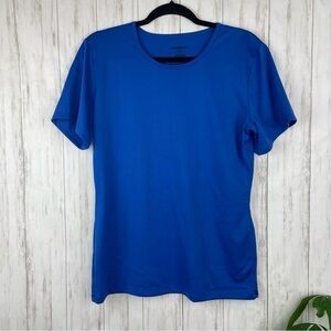 Patagonia blue silk weight top large